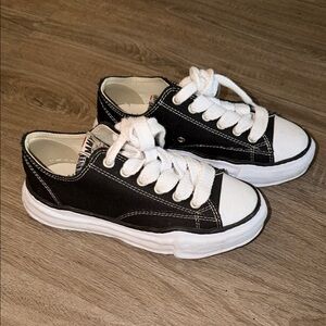 Miharayasuhiro Black and White Sneakers